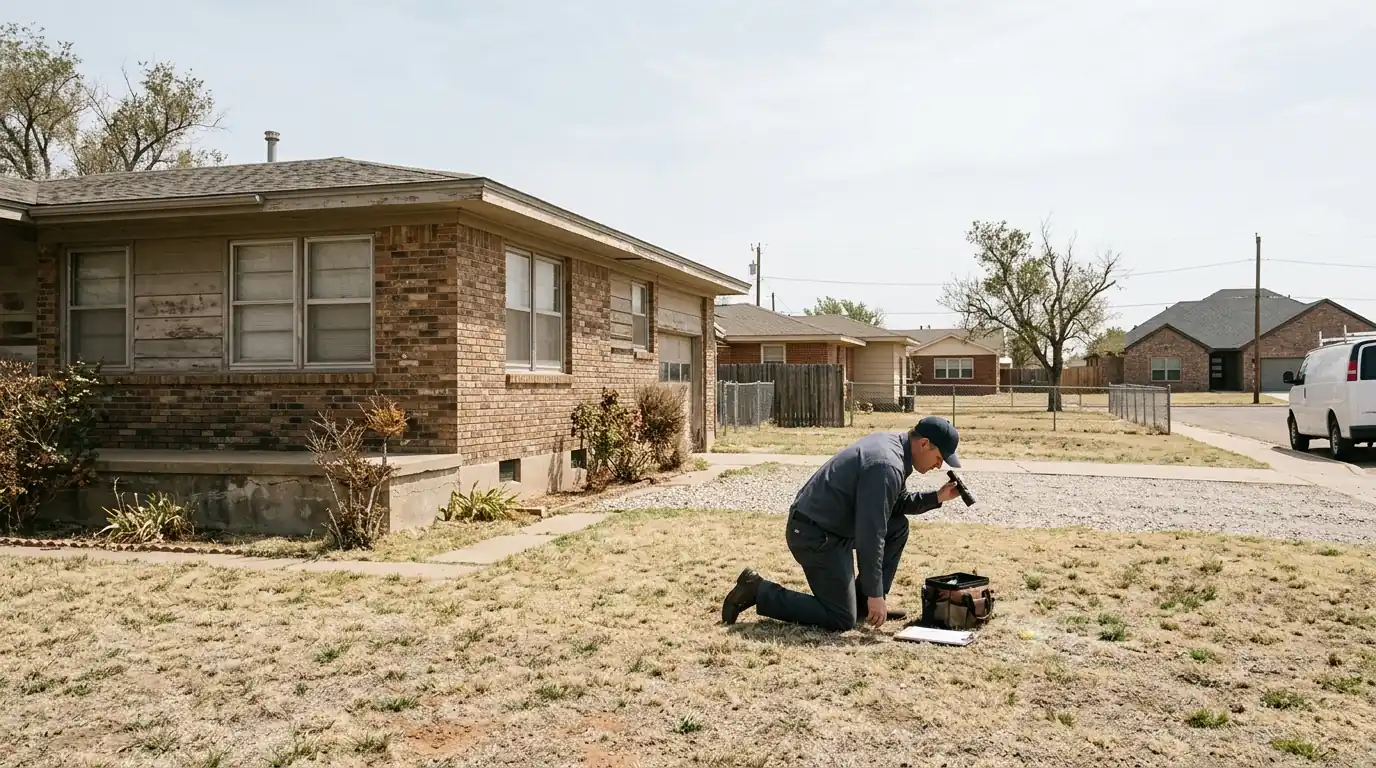 Home in the Pleasant Valley neighborhood of Amarillo Texas