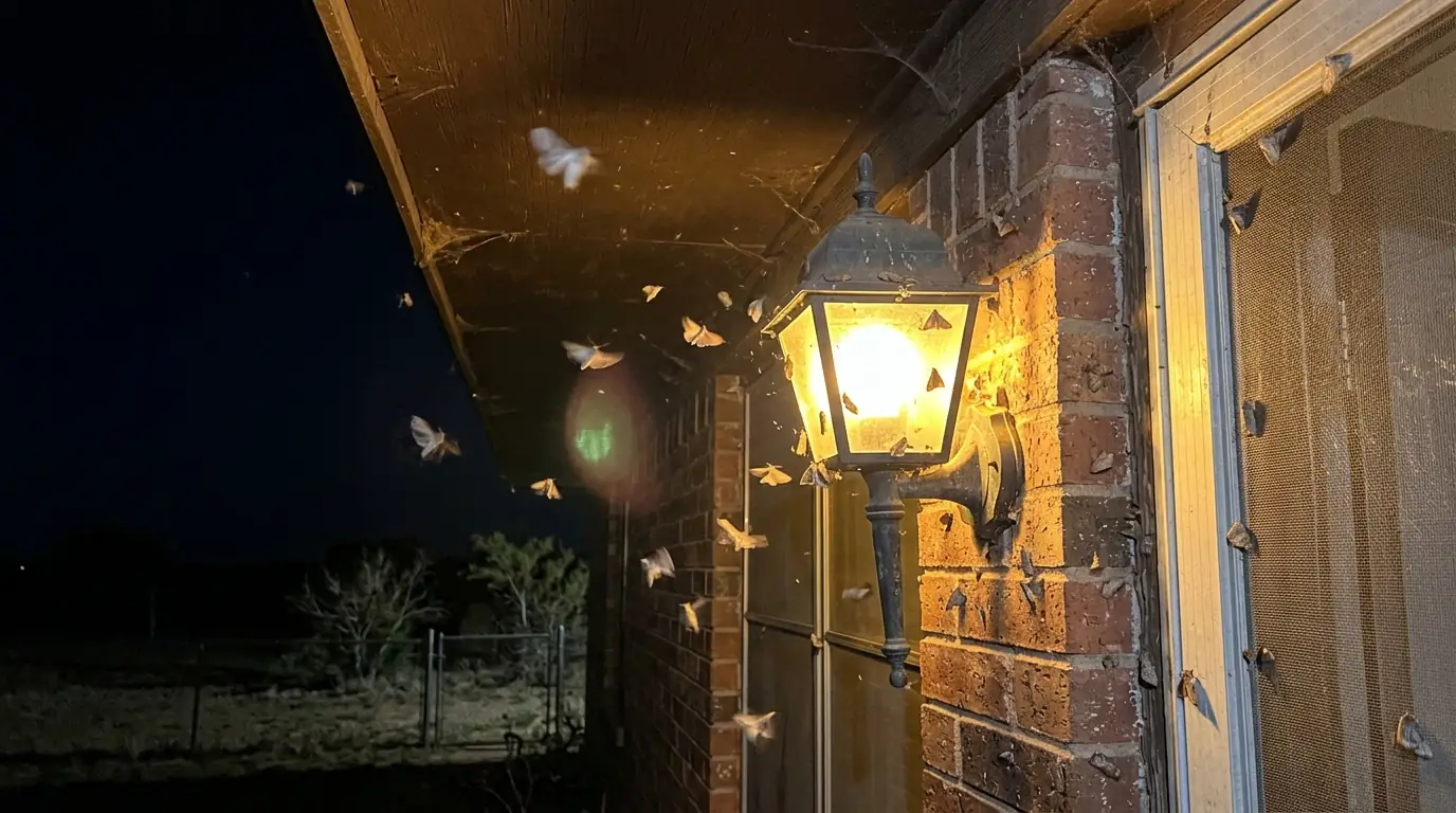 Miller moth season in Amarillo: what actually helps