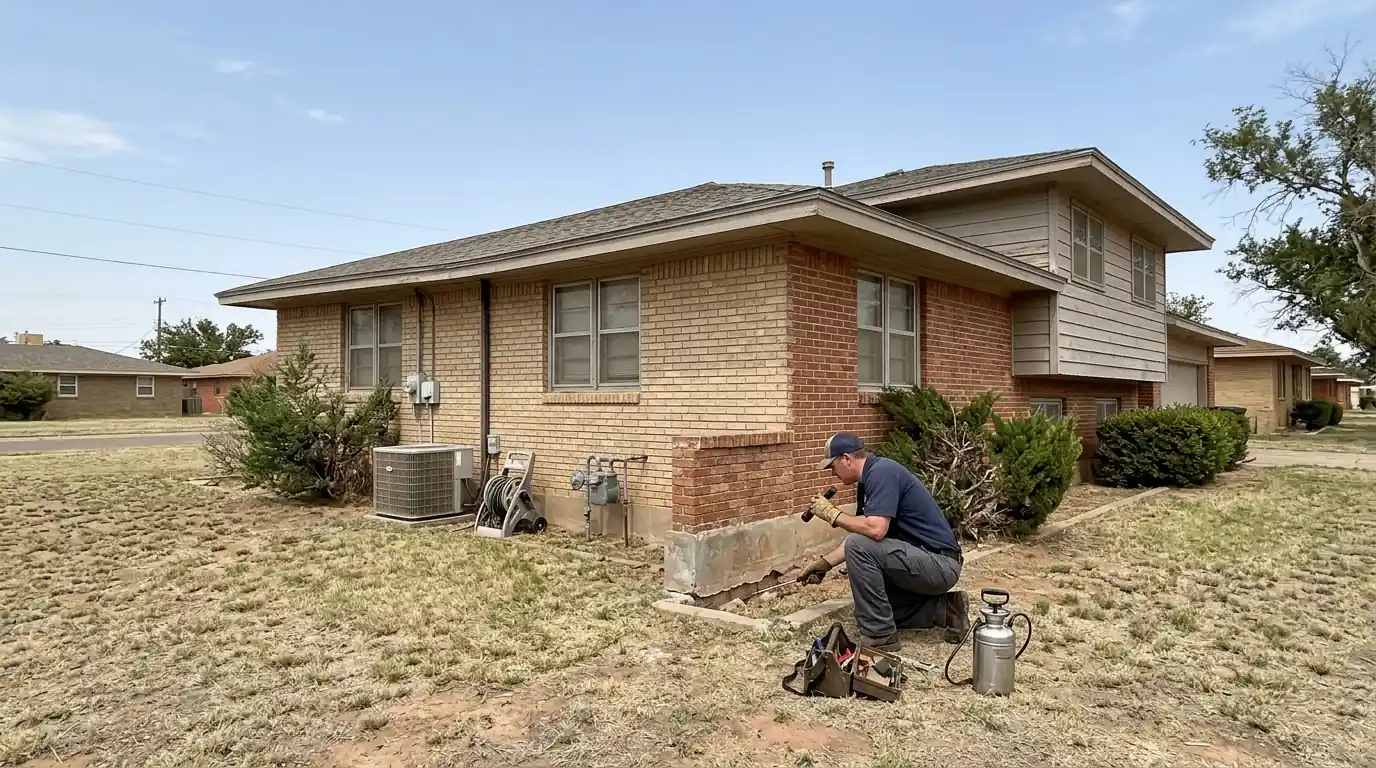 Home in the Western Plateau neighborhood of Amarillo Texas