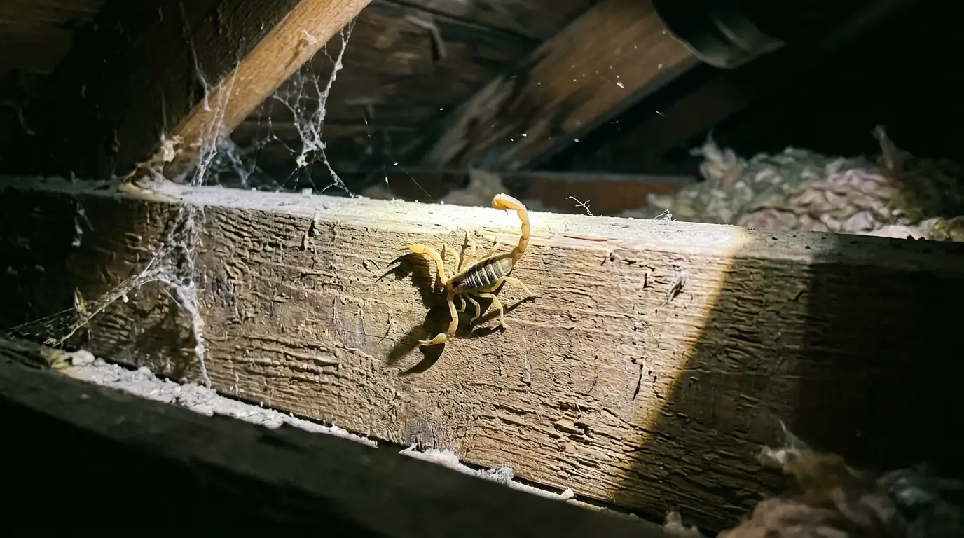Where scorpions hide in Amarillo homes