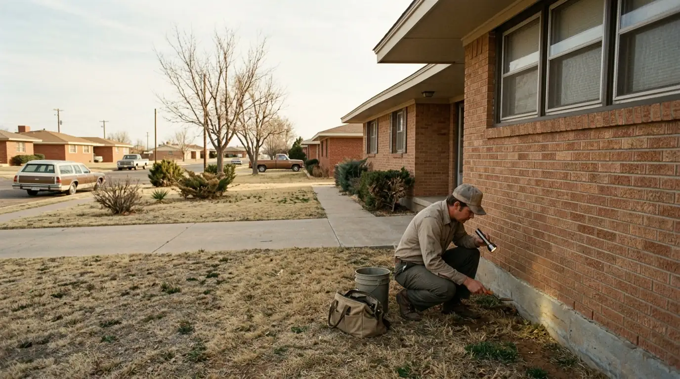 Home in the Puckett neighborhood of Amarillo Texas