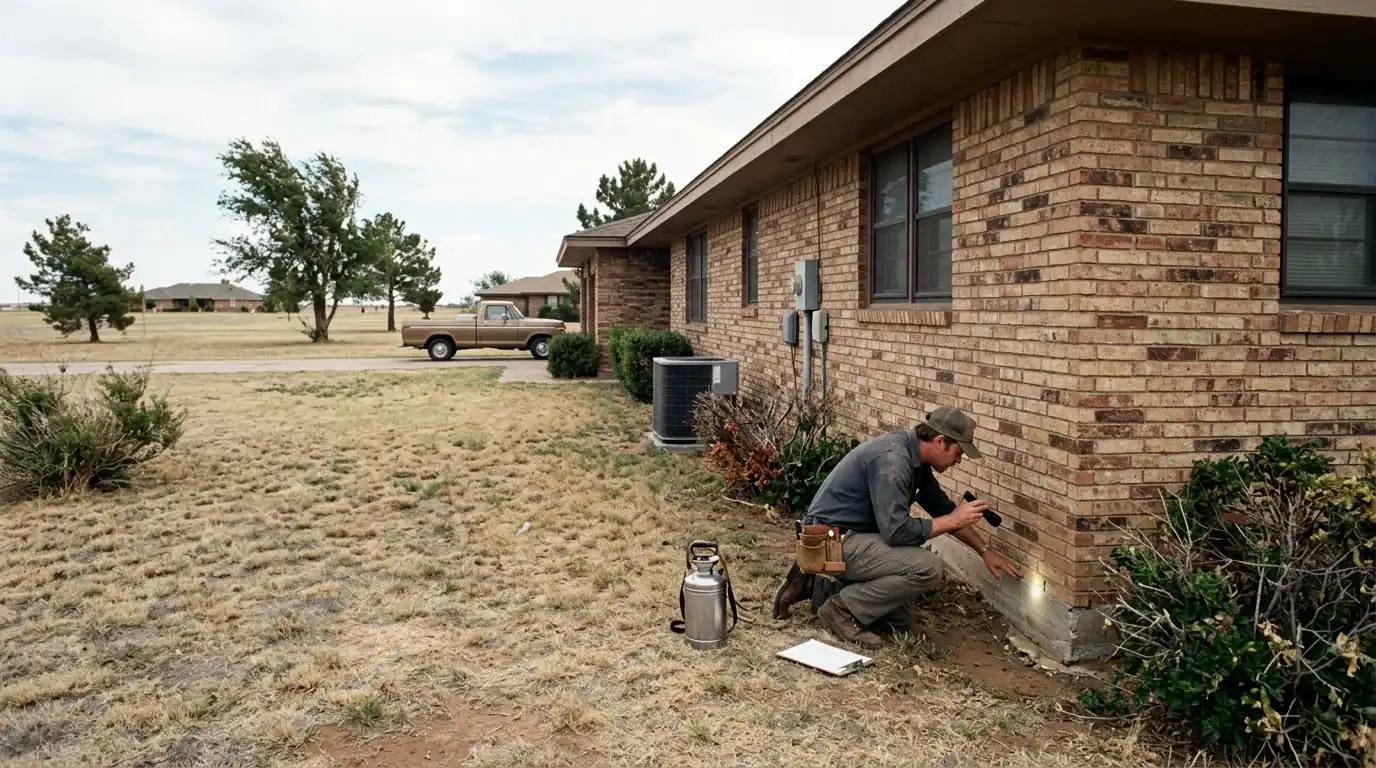 Home in the Hollywood-Scotsman neighborhood of Amarillo Texas