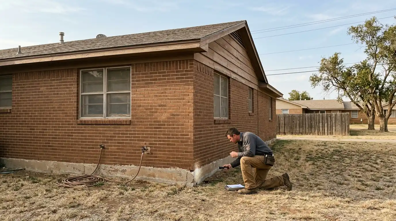 Home in the South Lawn neighborhood of Amarillo Texas