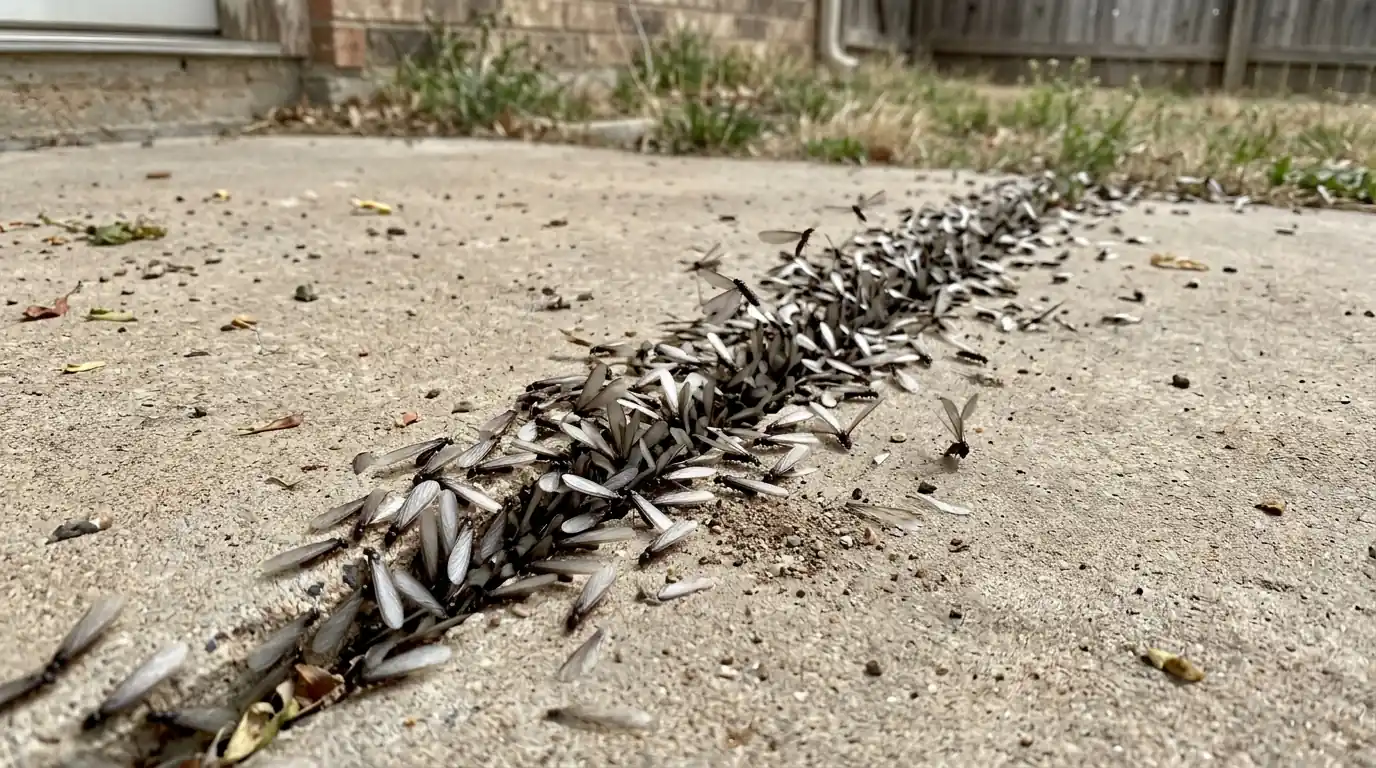 Termite swarms in April and May: what they mean