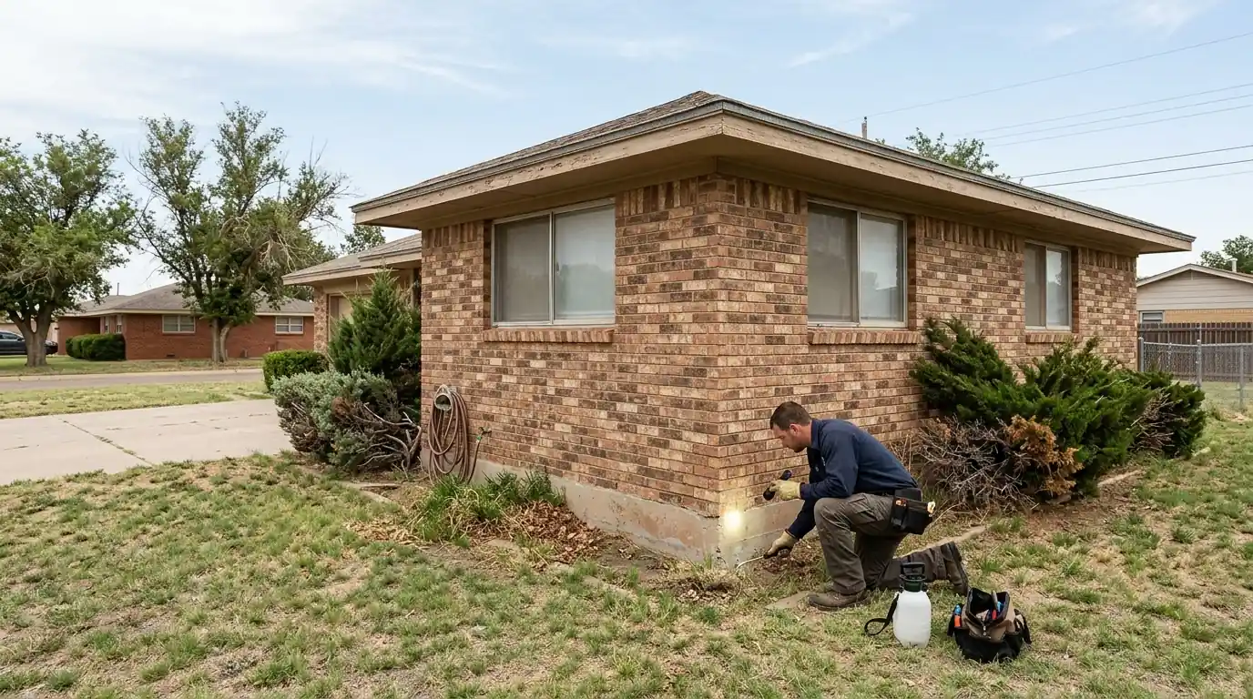 Home in the Windsor neighborhood of Amarillo Texas