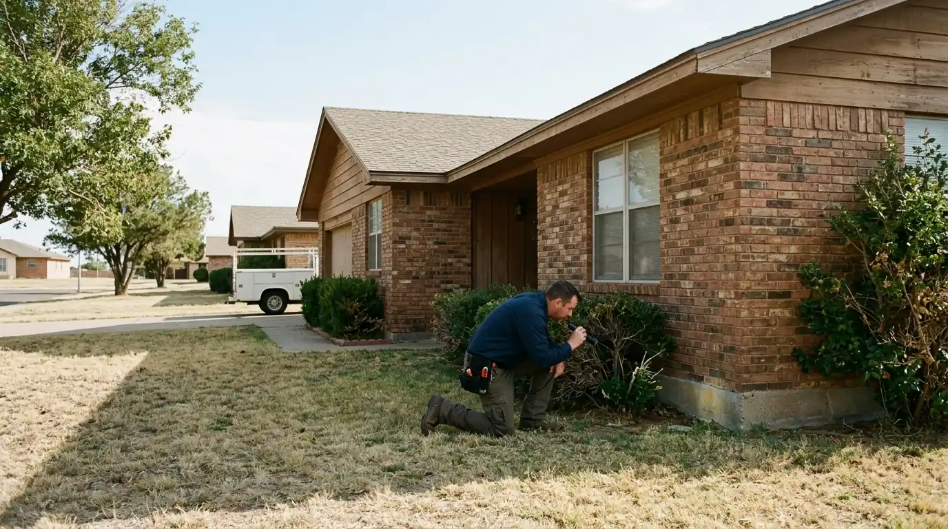 Home in the Ridgecrest neighborhood of Amarillo Texas